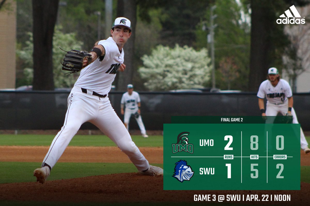 UMO Trojan Baseball on Twitter "RT UMOAthletics Doubleheader Sweep
