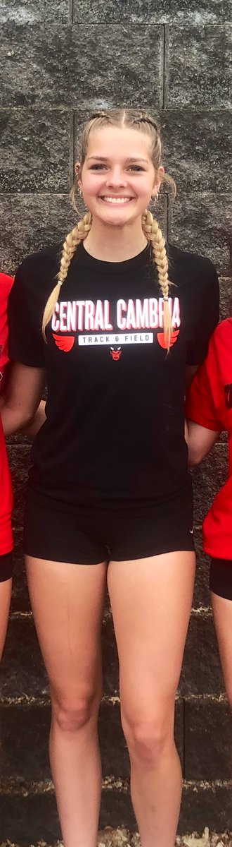 rdubxc's tweet photo. CenCam Girls T&amp;F at United Invite: 300 Hurdles - Lola Taylor - 2nd, Abby Sheredy - 14th, Madelyn Brunatti - 15th!!  
#KA #REDDEVILPRIDE https://t.co/ZGmOw4f8My