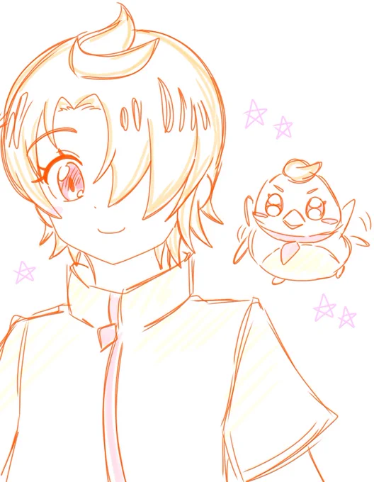 ツバサくんビッグラブラクガキ#precure 
