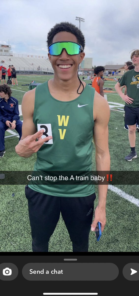 Adam_Brown29's tweet photo. Today was a great day all around! In the 400 I ran 54.48, and I got to run on the 4x4 with some of the fastest guys on my team. This week of practice really prepared me for today, and I’m really excited to see what my team and I can do for the rest of this season. @WVHSCCTF https://t.co/lraggTdmL4
