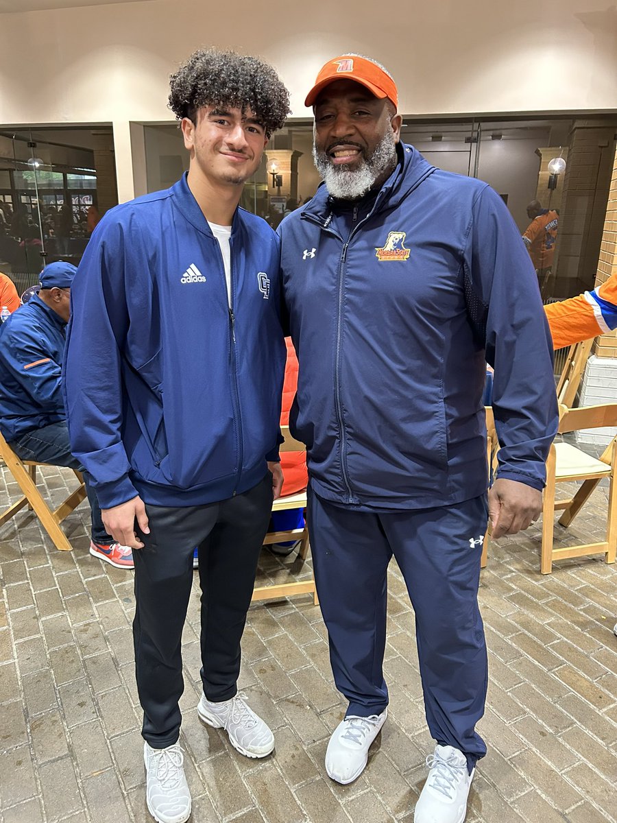I had a great time today at  <a href="/MSUBearsFB/">Morgan State Football</a>’s junior day. Thank you for having me on campus! <a href="/MorganStCoach/">Damon Wilson</a> <a href="/CoachOSmith/">Omarr Smith</a>
<a href="/InfoForge/">Colonial Forge Football</a> <a href="/TheCoachDavis_/">Coach Davis™️</a> <a href="/carrd1994/">Coach Dexter Carr</a>