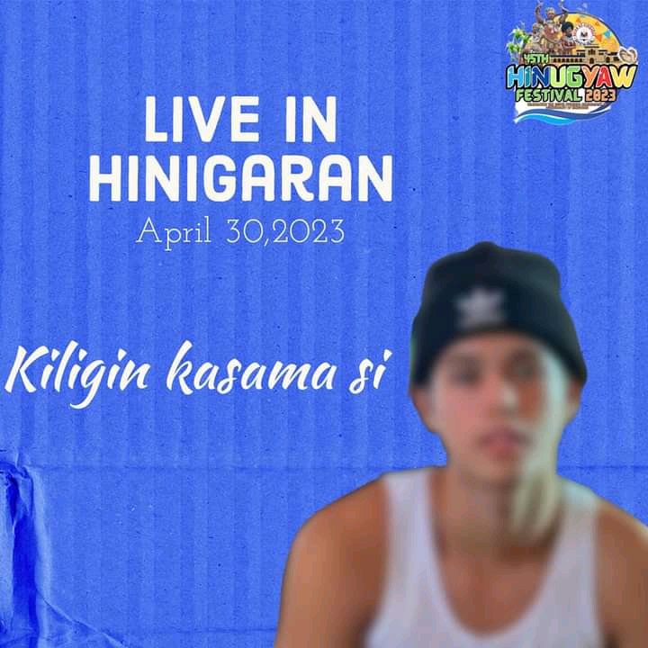 kjpeupdates's tweet photo. 041623 • [Exciting Hinigaran fb post]

It’s gonna be a hot Sunday dahil makakasama natin ang isa sa mga casts ng Beach Bros! 

#HinugyawFestival2023

📌:https://t.co/wvjfn2uzDc 

#KyleEcharri | @kyle_echarri https://t.co/OodbEWBaVD