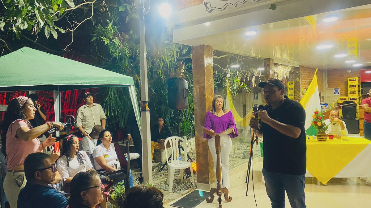 alejoocampog's tweet photo. Estuvimos reunidos con los precandidatos y precandidatas a la Alcaldía y Concejo de Guacari. https://t.co/mWys5CJb6s