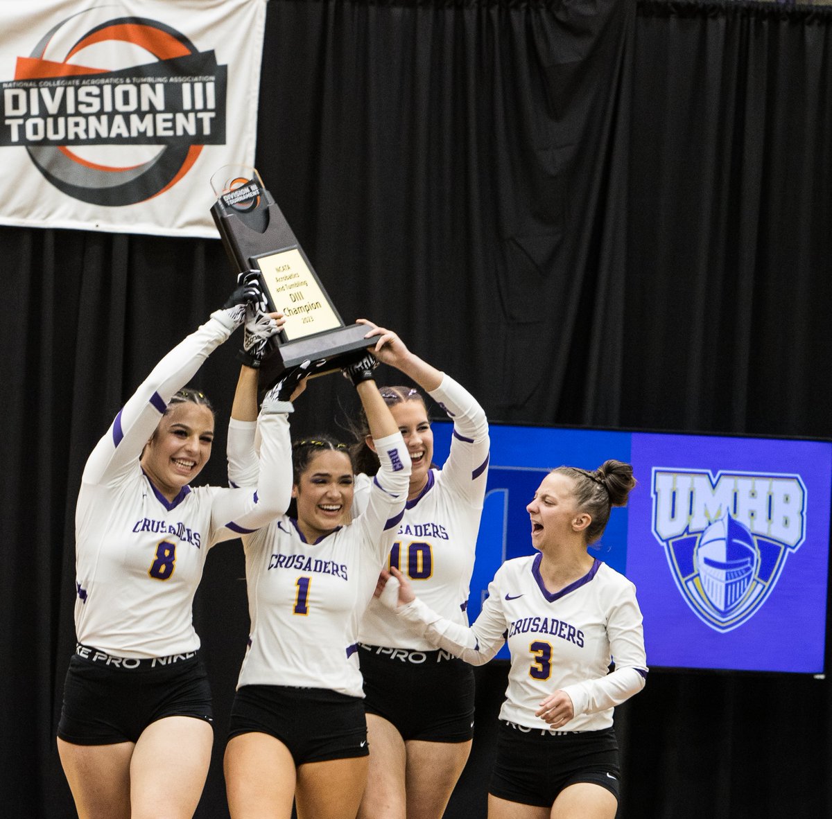 CruAcroTumb's tweet photo. From the ground up 💜

#gocru https://t.co/o6LAbgV1No