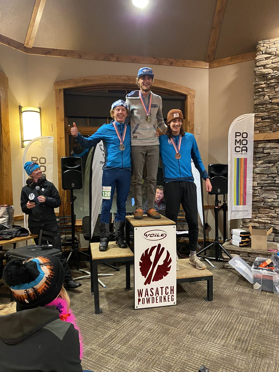 YetiPrincipal's tweet photo. Wow! Recent Yeti graduate, Sam Burke, is a national champion in the Skimo Vertical and Sprint, and he represented the US in Spain at the World Championships in February. Sam is also an Adidas sponsored athlete on the trail running team at Western. Yeti proud! #be_legendary https://t.co/6gpPzB1e9H