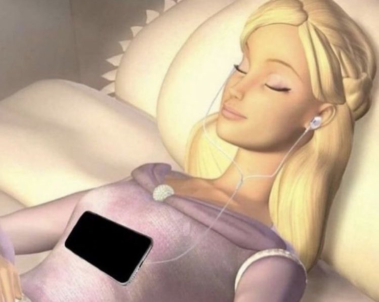 me listening to my favorite song on repeat: