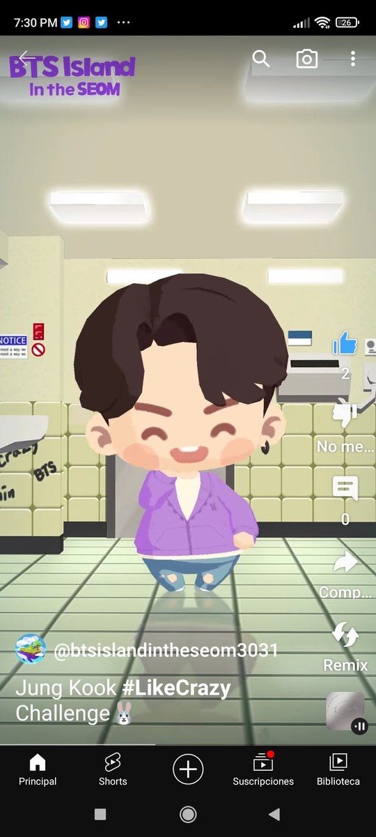 CrystalSnowKim's tweet photo. @INTHESEOM_BTS Cute Kookie 💜
#LikeCrazy
#LikeCrazyChallenge
#Jungkook https://t.co/HHYp5rCpk2