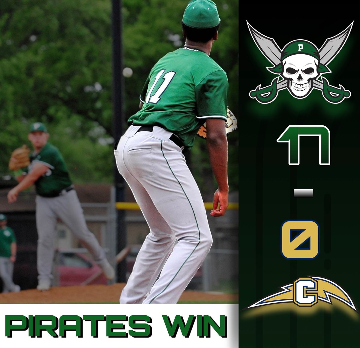 1PoteetBaseball's tweet photo. From last night…

Pirates win Pirates win! 🏴‍☠️⚾️

Let’s goooooooo!!! https://t.co/139a8DVCJr