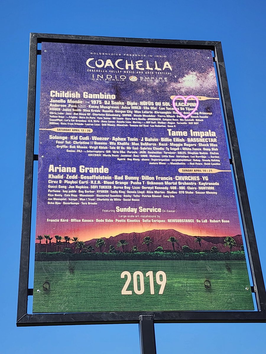 BLACKPINKCNTRAL's tweet photo. This is how a SUPERSTAR GROW. 🌟

BLACKPINK COACHELLA HEADLINERS
#BLACKPINKatCoachella https://t.co/ggdwW2Uzpu