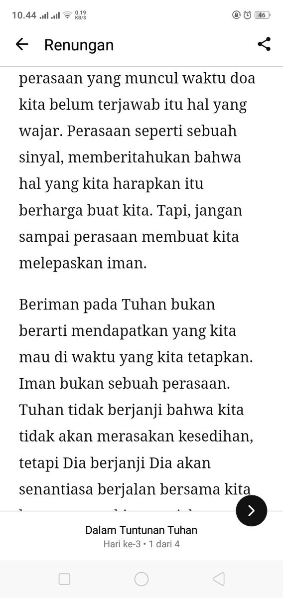 Sedih, ragu, bingung adalah hal yang wajar...