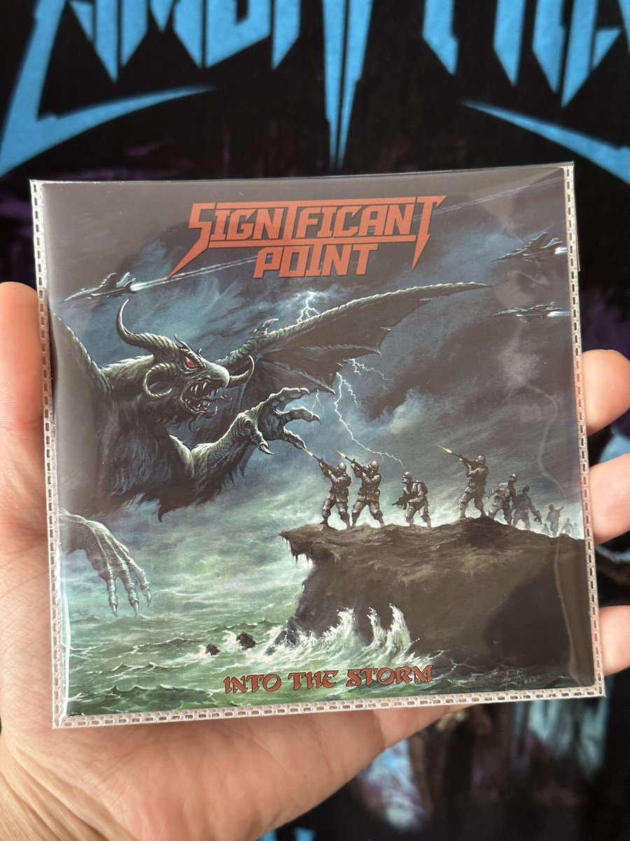 shishineko44225's tweet photo. #Nowplaying 
#SIGNIFICANTPOINT 
#INTOTHESTORM 
RISING FALLもカッチョええんですが、SIGNIFICANT POINTも堪らんのですわ。いや、寧ろこっちのがイケてるまである🤘🏻 https://t.co/UjHpoedXJW