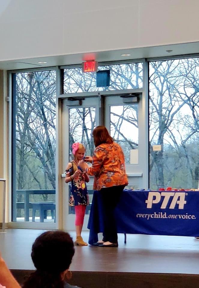JWEWarriors's tweet photo. 🏆Exciting day celebrating with these two at the State PTA Reflections Showcase! Congratulations girls!!
🥇Emily L. 1st Place Literature 
🥉🥈Abigail D. 3rd Place Literature &amp; 2nd Place Photography 
#MOPTAReflections #MOPTA #WarriorPride https://t.co/D5haMSy1Db