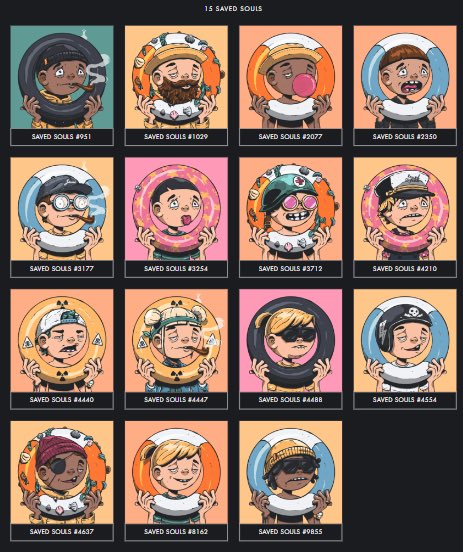 I’m saving souls like a man on a mission, catch up if you can <a href="/SavedSoulsNFT/">🛟 Saved Souls 🛟</a>