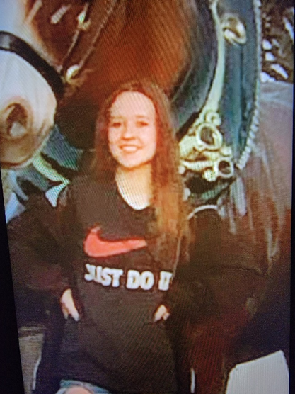 kcpolice's tweet photo. Missing Juvenile

Hailey Johnson; WF, 15 years old
Brown hair with red bangs, hazel eyes.
Hailey was last seen in the area of N Kentucky Ave and NE Underground Dr on 04/15/2023 around 4pm. Hailey is not from the area and her family is concerned for her welfare. https://t.co/umLaM3fAs6