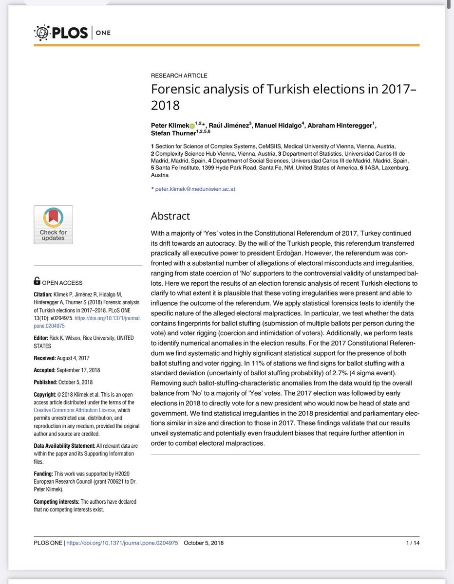 Erdogan and his close circle has set up a massive frauds system to steal Elections, which Erdoğan & AKP never won an election Fair & Free 
@eemc_eu