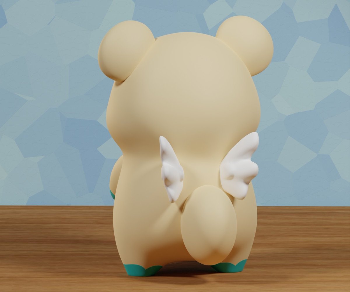 I also made Lord Hachi!! 🥖🧸🥖

Unfortunately due to time I did not make Machi and Lord Hachi in cultist robes.

I will upload them later 💪🐻

Download link: thingiverse.com/thing:5971591

 #GalleReille