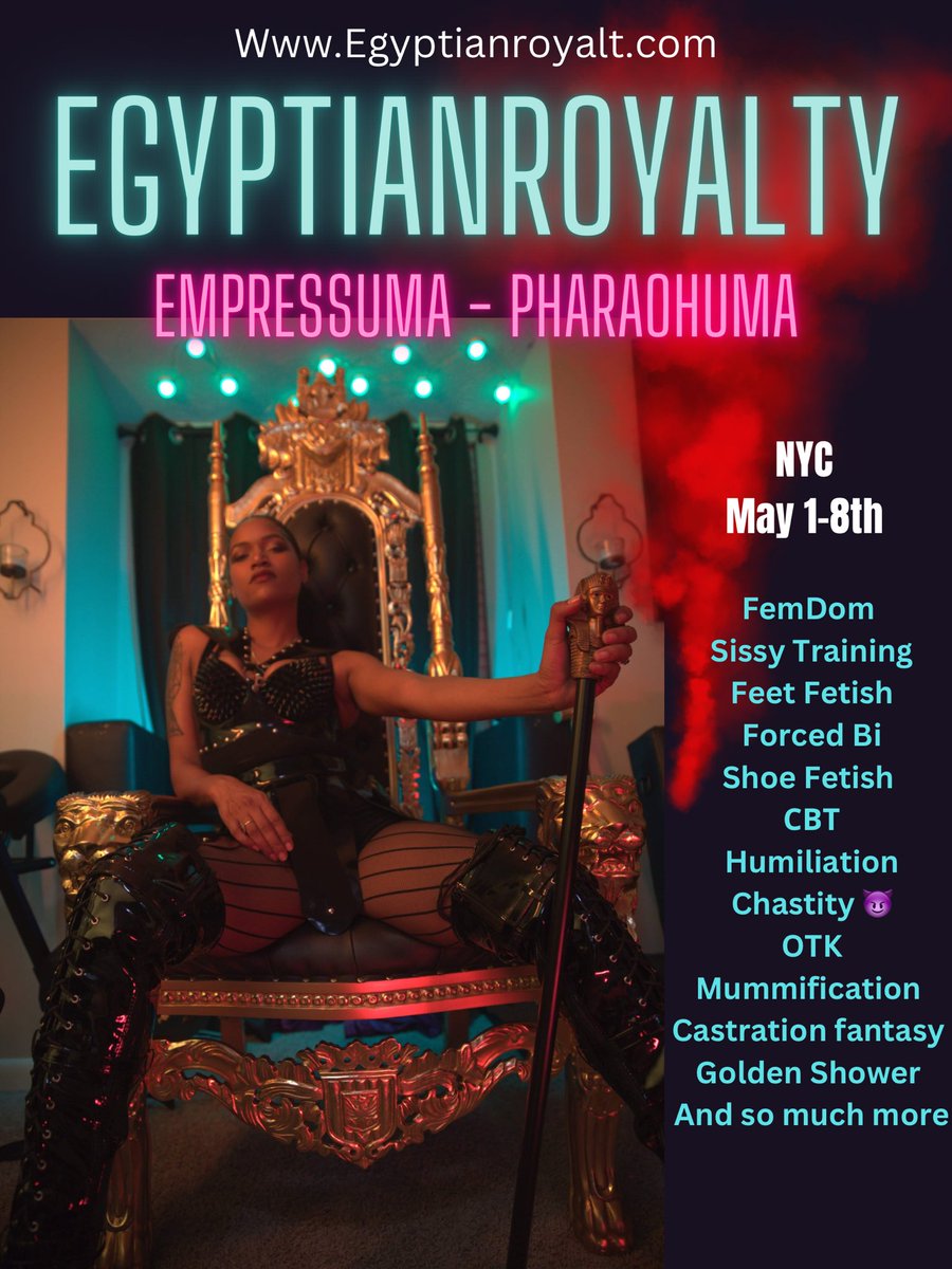 Egyptian_Roylty's tweet photo. @Egyptian_Roylty https://t.co/OEwdZRUbEO
@DirkHooper @Hogspy @ebonydompromos
@TheFetUniverse @yesssgoddess
@Axellehotty @rtfemdom1 @bdsmpromo
@VirginDixie
@TheFetUniverse  #nycdominatrix #femdom #NYC #dominador #mistress  #domina #bdsmslavetraining #servicslave #findomgoddess https://t.co/s6JaRnk8I1
