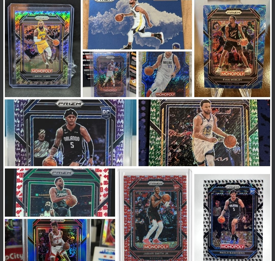 ac_ledesma's tweet image. 🚨 #CardboardCrackStack #12 🚨 

Comin at ya tomorrow afternoon (Sunday 4/16) at 12:00 pm 

This one is gonna be interesting as it will ONLY have the new Monopoly Prizm! I'll be opening PLENTY, so tune in!

#MonopolyPrizm #Collect #TheHobby #WhoDoYouCollect #CollectWhatYouLove