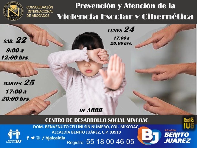 MexicoCia's tweet photo. #CIAMX #Prevención y #Atención de la #Violencia #Escolar y #Cibernética https://t.co/0vhWCwsnSY