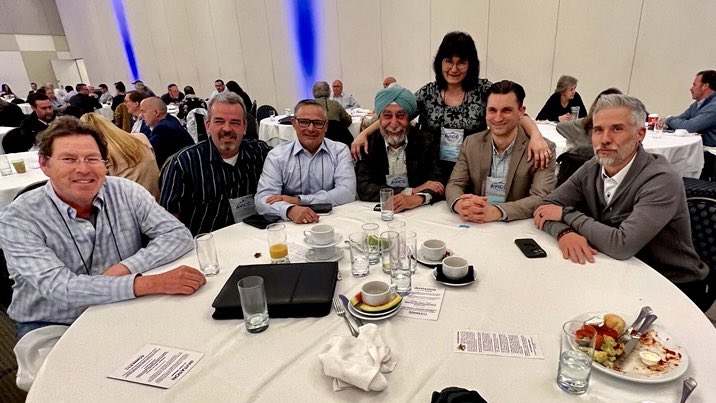 All smiles with our happy crew of <a href="/NorthCowichan/">North Cowichan</a> municipal council with full attendance representing #NorthCowichan at this weekends <a href="/THEAVICC/">AVICC</a> convention held in <a href="/cityofnanaimo/">City of Nanaimo</a> #bcpoli #localgov #nanaimo