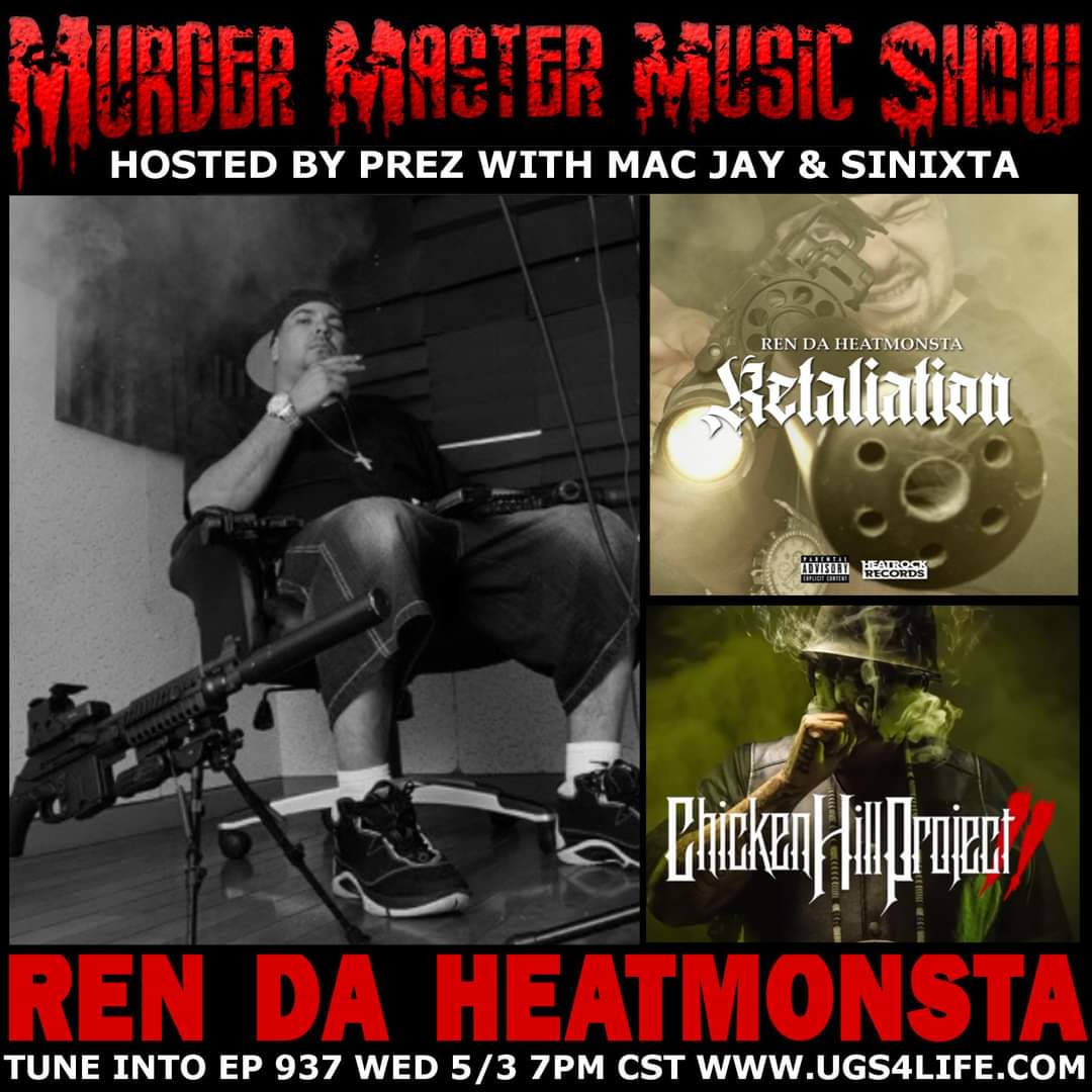 dog_murder's tweet photo. Tune into Ep 937 w/ Ren Da Heatmonsta @heatmonsta209
Wed 5/3 7pm CST
at https://t.co/eewH2Q4U4o
Follow, Share, Like, Subscribe
Murder Master Music Show
#rendaheatmonsta #dojaclik
#stockton #undergroundrap #undergroundhiphop #gangstarap
#westcoasthiphop #realrap
#podcast https://t.co/m6HA5R621L