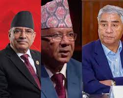 AbhimanyNepali's tweet photo. अहिले काङ्ग्रेस र माओवादीका नेताहरुलाइ सारै गारो छ
चुनाबमा जाउ १० दलको गठबन्धन बनाउन पर्या छ
संसदमा जांउ ज्ञानेन्द्र शाहीले थर्काउछ
सिंहदर्बार बसौ बालेन शाहले थर्काउछ
सडकमा जाउं रबि लामिछाने आगो भएर बसेको छ
कतै नगइ बसौ हर्क साम्पाङ्ले श्रमदान गर्न निम्तो पठाउछ
के दिन आयो नि बरै https://t.co/LnnUY8KhF6