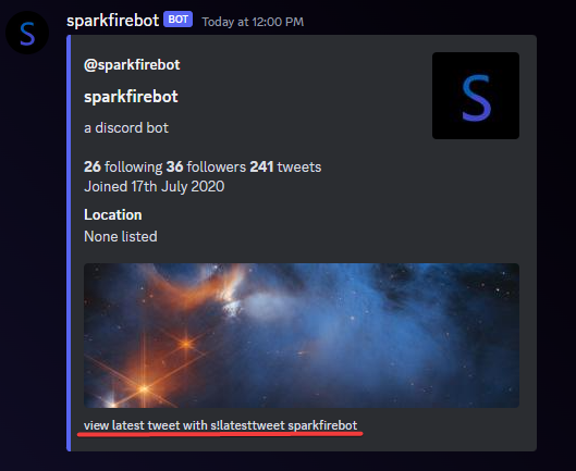 sparkfirebot tweet media