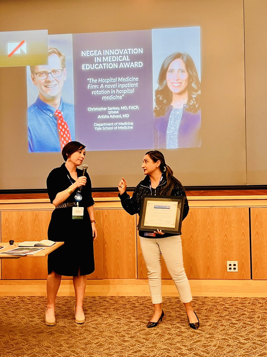 Love this candid shot of @rdblanchard1 and I!! #NEGEA23 Promise Rebecca, I’ll keep it short, can I pleasssse have the mic lol 😂