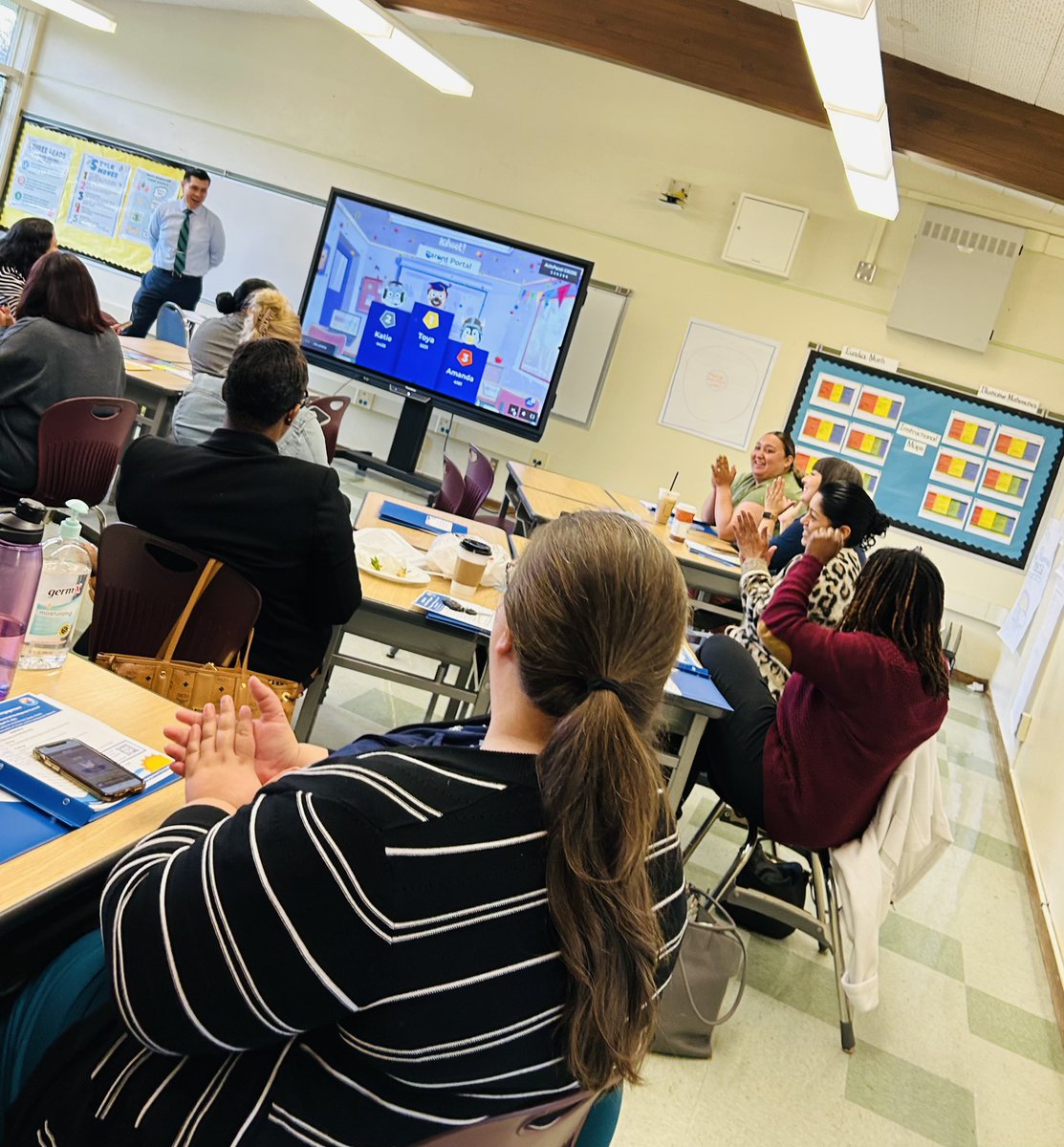 SanPedroCoS's tweet photo. Saturday PD with the great PACE Team! Lots of learning and planning. #sanpedrocommunityofschools https://t.co/r0Bo15qYjd