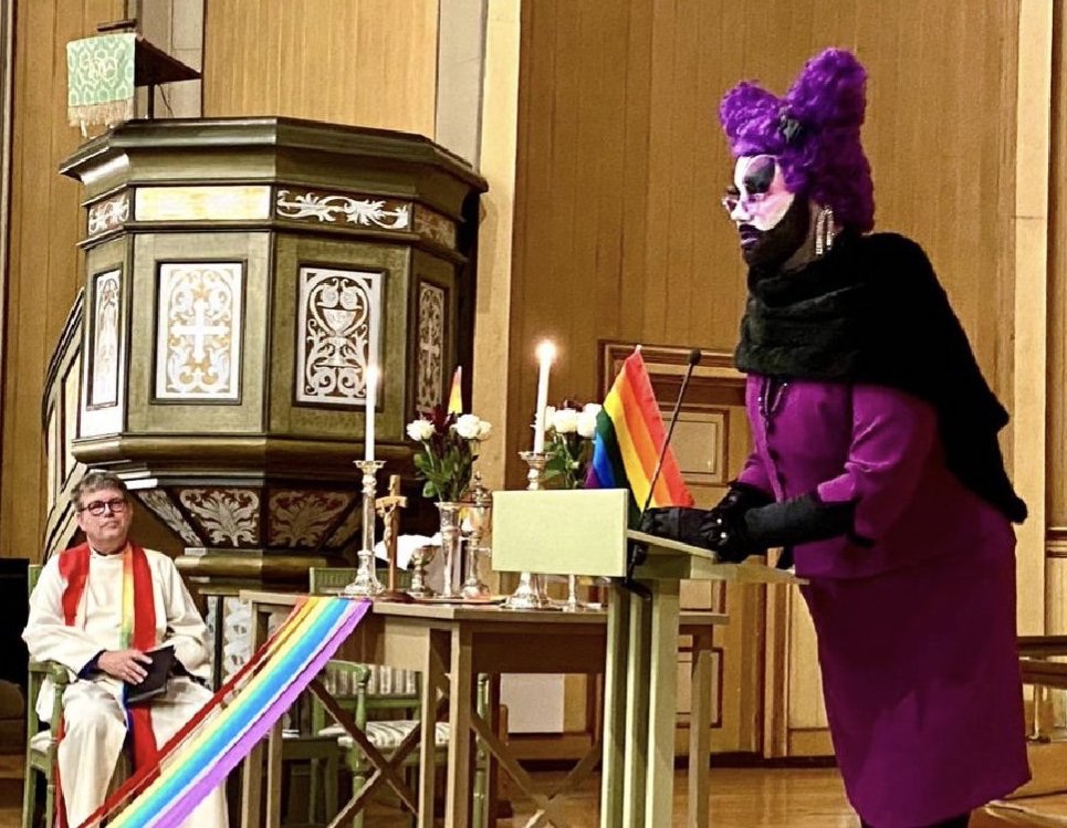 EndWokeness's tweet image. This is not Christianity.
This is wokeness in drag.