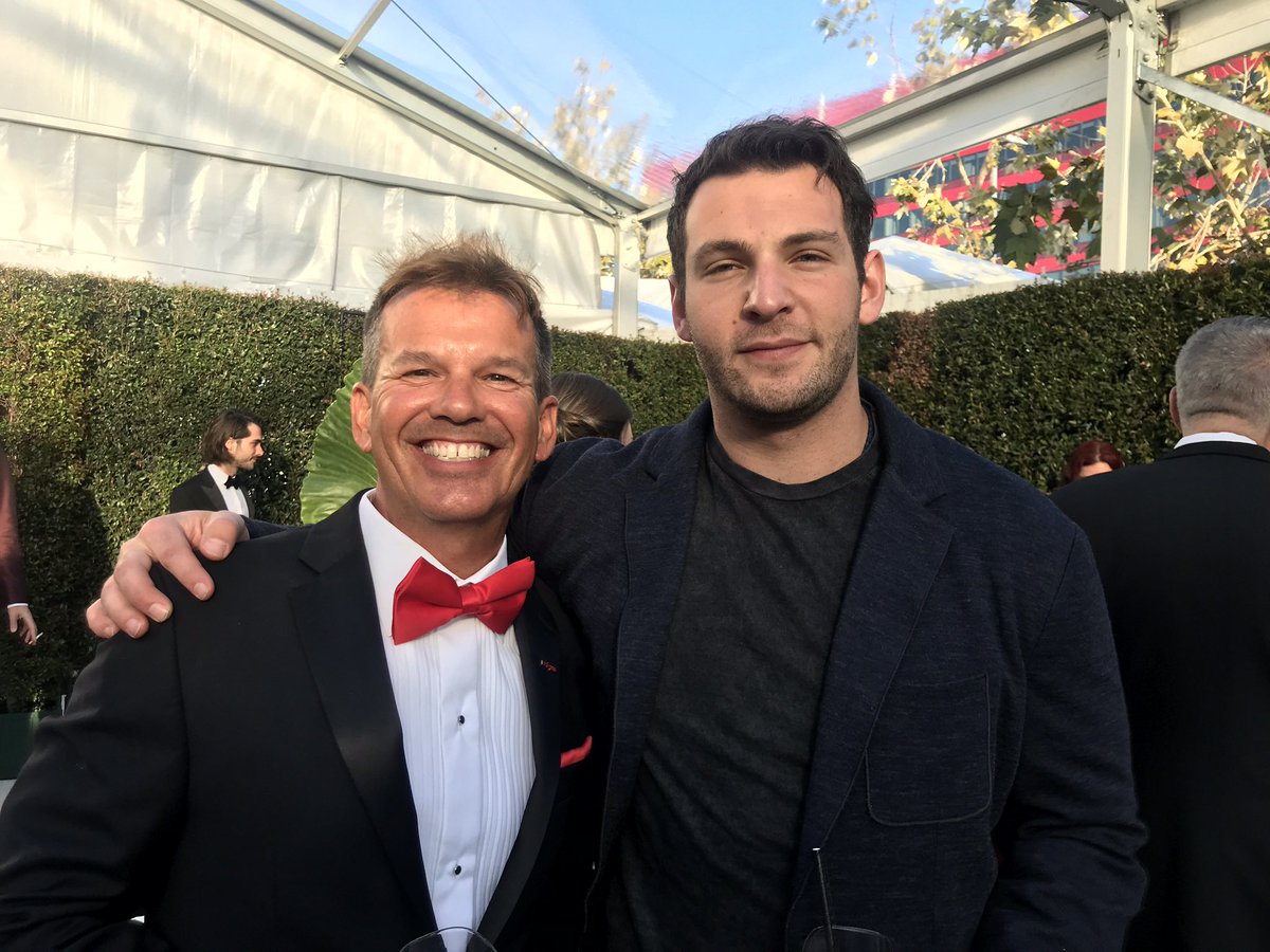 RedZoneMap's tweet image. Stay Safe and have fun! Sergio Rizzuto and Rod Vanderbilt. The Oscars