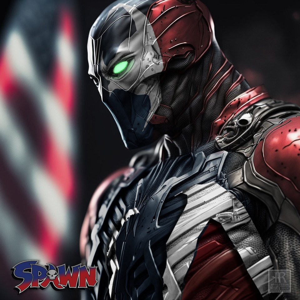 CustomsHunter's tweet photo. Pilot Spawn - Movie Concept Version
Custom AI Art

#AI_Spawn #hunter_r_customs #mcfarlanetoys #hellspawn #moviespawn #spawn #spawncustom #spawnfanart #spawnmcfarlane #toddmcfarlane #customspawn #スポーン https://t.co/O9RhAxxPme