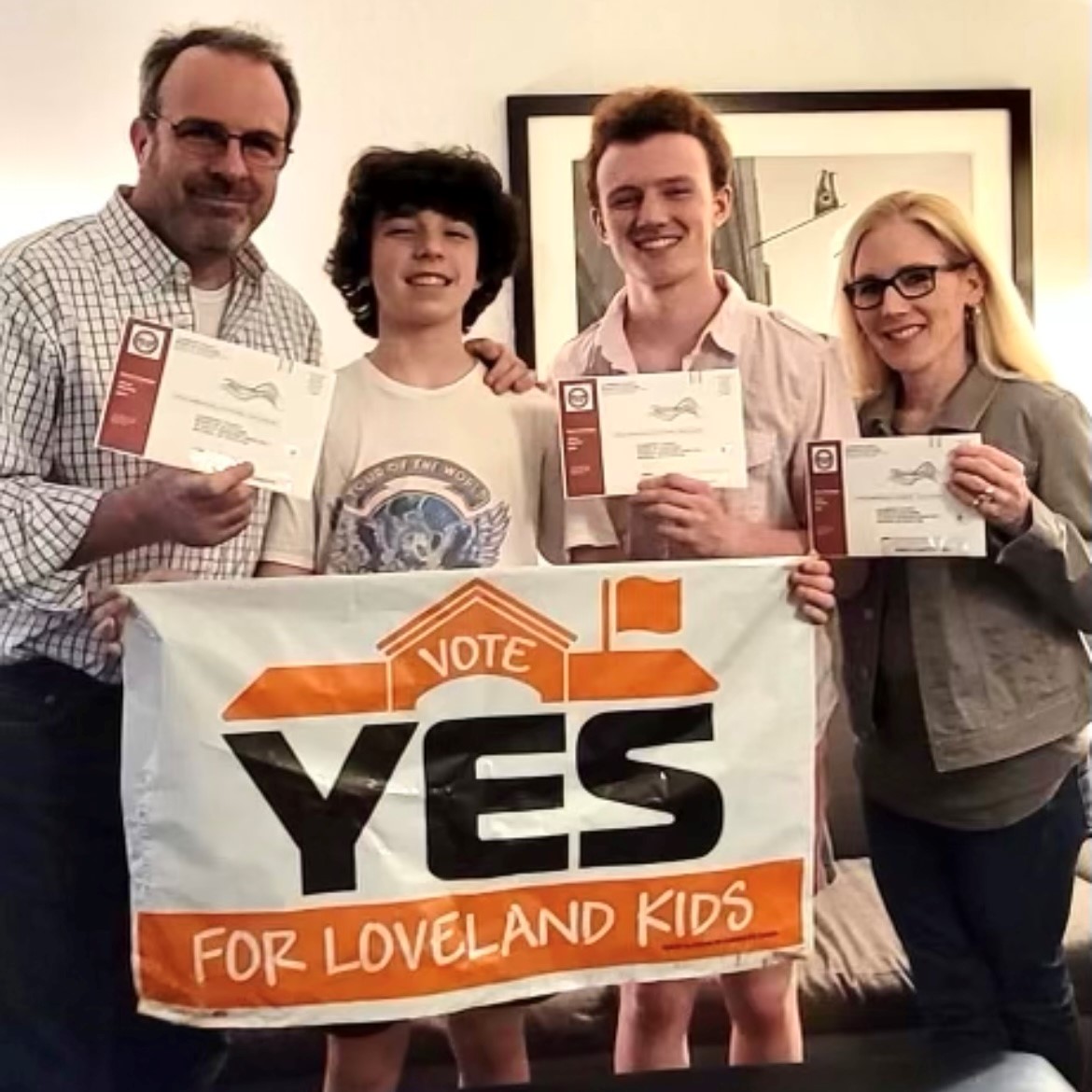 LovelandSuppor1's tweet photo. Don't make us BEG! Voting absentee by mail is an easy way to VOTE YES for Loveland City Schools.   EVERY VOTE MATTERS!  Visit https://t.co/UZseg6askg for instructions.   Request your ballot now so that you'll have time to receive and return it before May 2nd! https://t.co/GszIVu3KFu