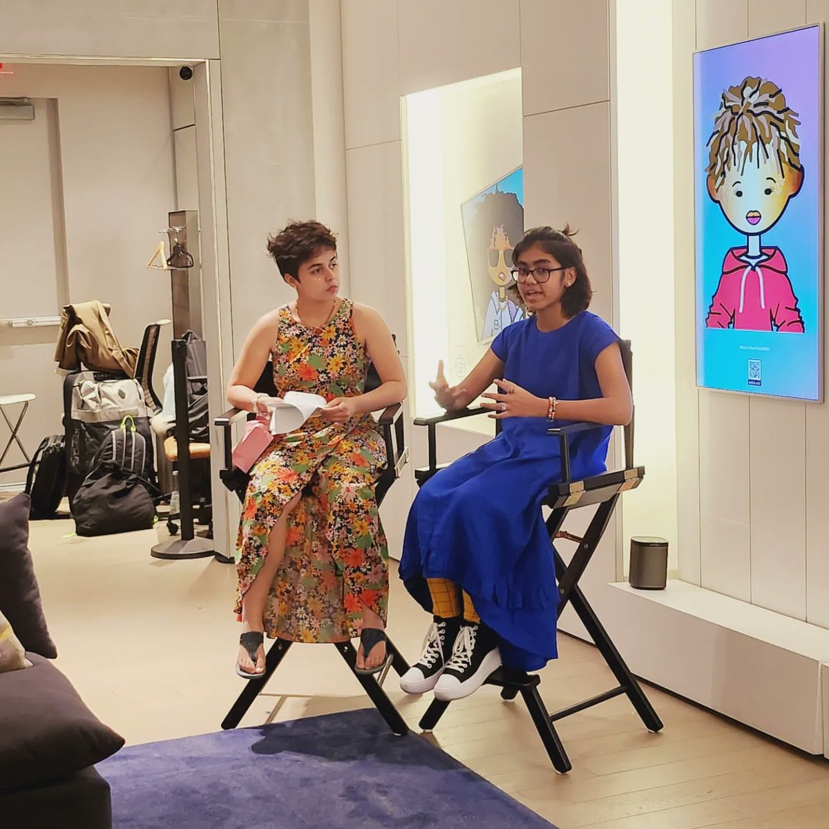 RainbowMosho's tweet photo. Wowww. Today @missocoolgirls and the Moxies dedicated their time, funds, vision to promote the power of #girlsinweb3
Myself, @TeresaMelvinart and @TheMiniHackers were celebrated, listened to, lifted and reminded that powerful adults around us want to see us thrive!!
🧵⏬️ https://t.co/CqnzegU1w6