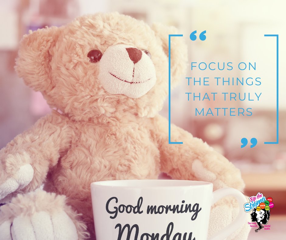 ripthestigma's tweet photo. It's a fresh week, a new beginning.  

Start today with a positive thought and focus on what truly matters.  

Get into the right frame of mind, and remember, we can accomplish anything we set our minds to.  

Have a beautiful Monday, 
#ripthestigma #mentalhealthNJ #hellomonday https://t.co/FSXQzkmegB