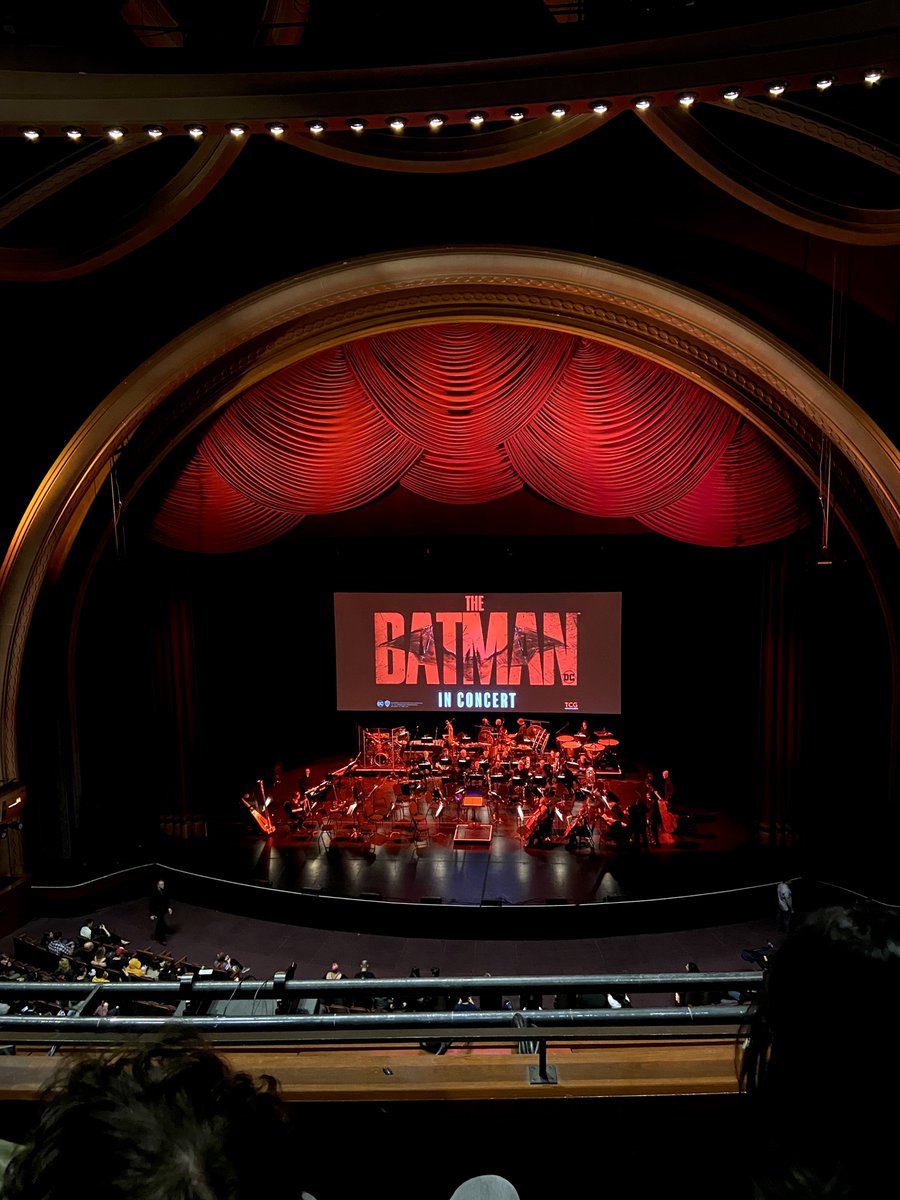 AndrewRGoodman's tweet photo. I’ve been beyond hyped for this! #TheBatmanInConcert https://t.co/sChSrbShO6