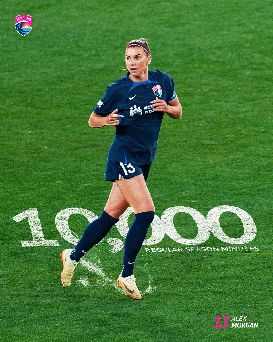 sandiegowavefc's tweet photo. Another Morgan milestone 🫡 https://t.co/BGSuNasIlJ