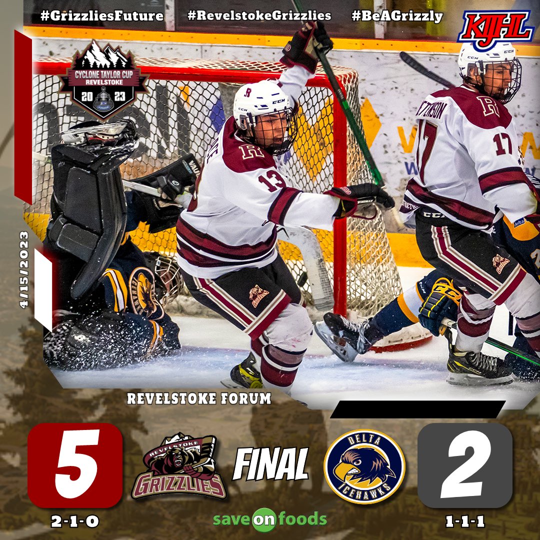 x - Revelstoke Grizzlies tweet media