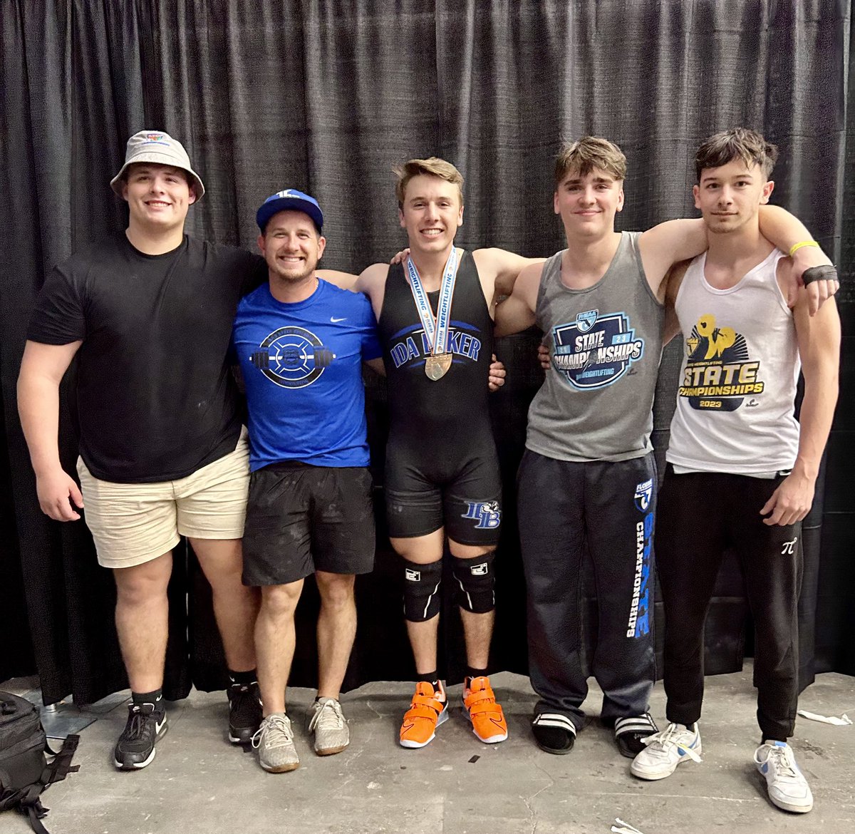 IdaBakerLifting's tweet photo. Great time at the @FHSAA state championships today! 2A State Champ 169lb traditional! @IdaBakerATH @IdaBakerHS https://t.co/PQcYii8mlC