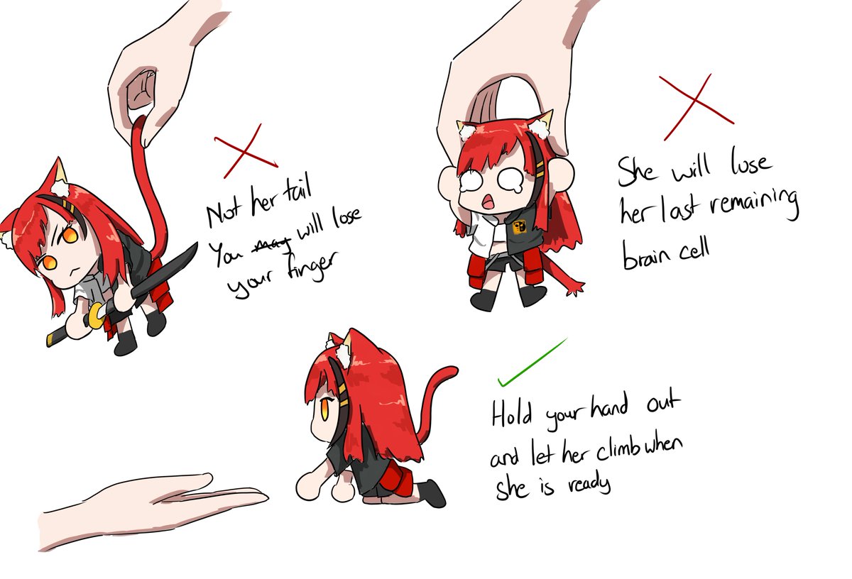 Dra_o_kan's tweet photo. Handling smol red 101

#Artsenshi #RedMemes https://t.co/dE6vn7FfJy