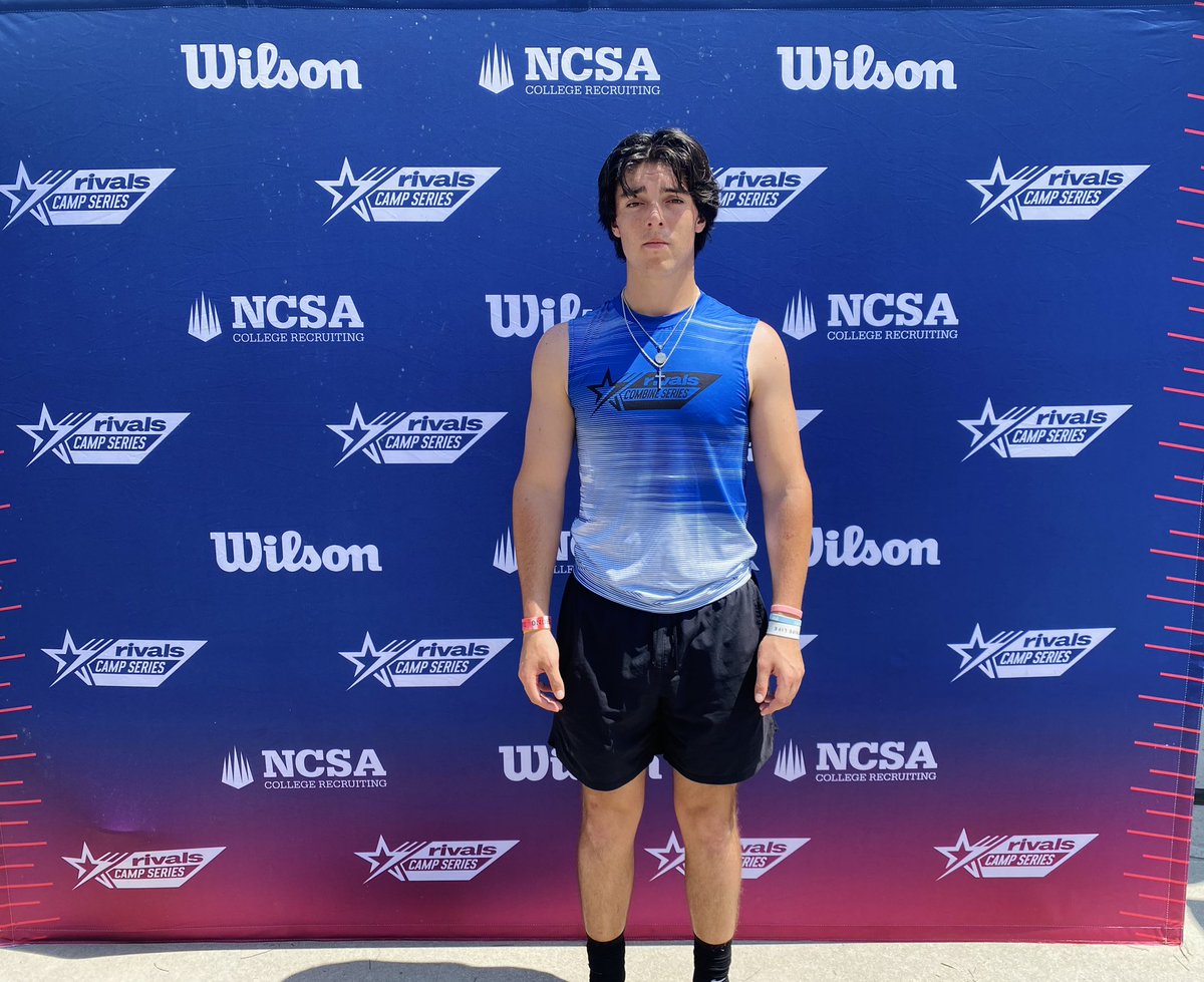 MamaJAWalters's tweet photo. @BrysonCWalters came to @Rivals: Atlanta and gave it everything he had in his tank. He decreased his times, and increased his agilities. Keep working hard son! We are so proud of you!๐ค๐ #ITAboy #Linebacker #representingITAwell @IAHS_FB @MacCorleone74 @chriswalters10 https://t.co/HvxGd1cMlz