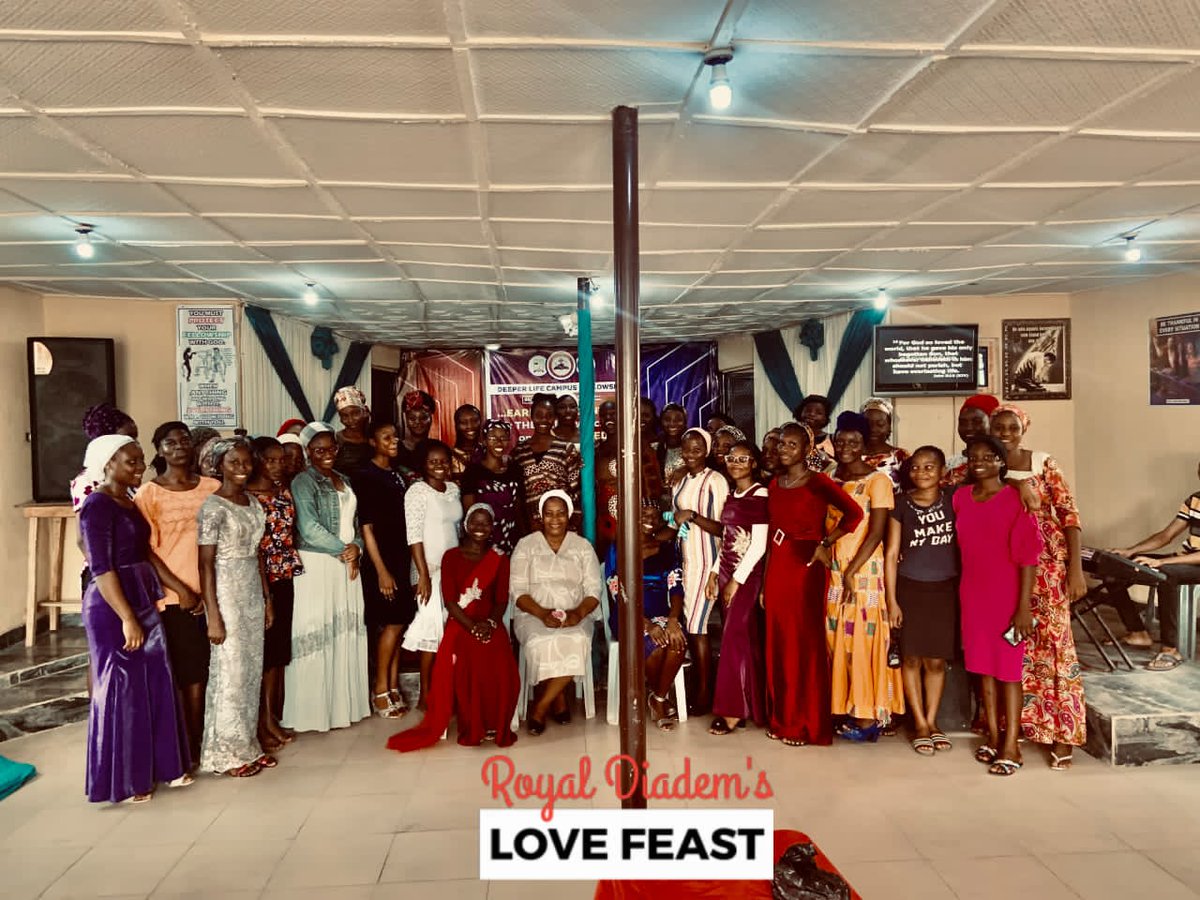 DLCFSAMCOM's tweet photo. It was about Love Love Love!!! ππππ
It was a great moment celebrating Love with the Sisters in the Kingdom. π₯°
#LoveFeast #Eksu #SistersInChrist #ChristLove #SAMCOM
#DLconversations #DLCFSAMCOM #Dlcfeksu #DLconversation https://t.co/TMkI4WYjyA