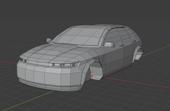 ExtorxOfficial's tweet photo. [Remodel]

Blender 3D | 2022 Hyundai Ioniq 5 | Tris: 2,808

Whilst this car is based off the ioniq 5, I did however add small "concept" details to it. (Old model in thread)

#RobloxDev #3DModeling https://t.co/z3QHLHj28t