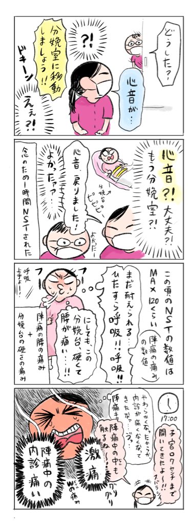 【出産レポ】出産当日編(1/4) 産後2ヶ月経ってやっと当日編が完成しました!文字が多いけど読んでもらえたら嬉しいです。 立ち会いも面会も一切禁止だったので夫とはここで1週間お別れとなりました。