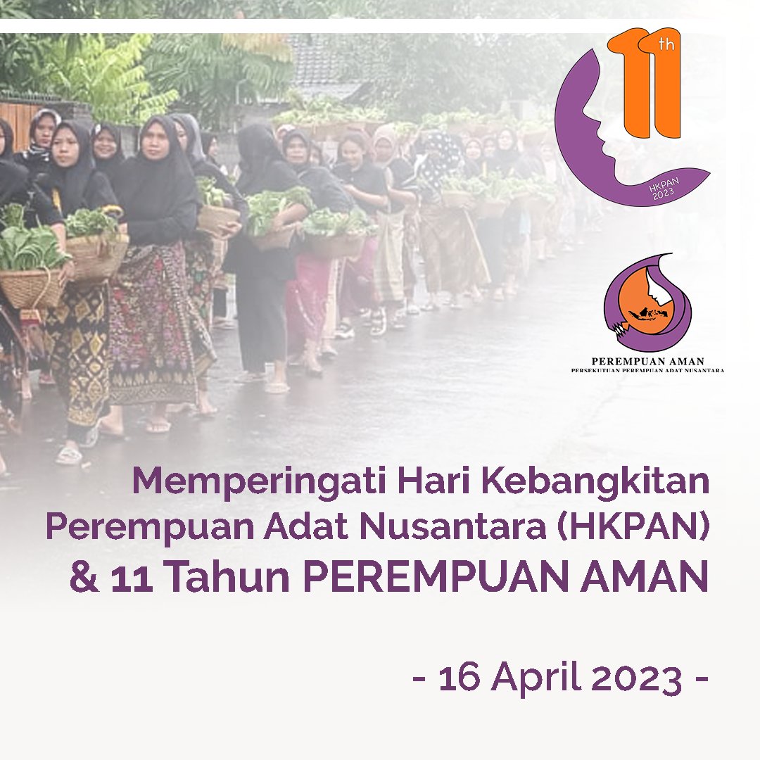 PEREMPUANAMAN's tweet photo. Open House:
Jl Sempur Kaler No.6, RT.03/RW.01, Kelurahan Sempur, Kecamatan Bogor Tengah.
Hari/Tanggal : Minggu / 16 April 2023
Waktu : 15.00 WIB - selesai
Secara online dapat menghadiri melalui via zoom meeting:
https://t.co/V4u4pstHyd
#HKPAN #HKPAN2023 #PerempuanAdat https://t.co/I7W7jqS8zq