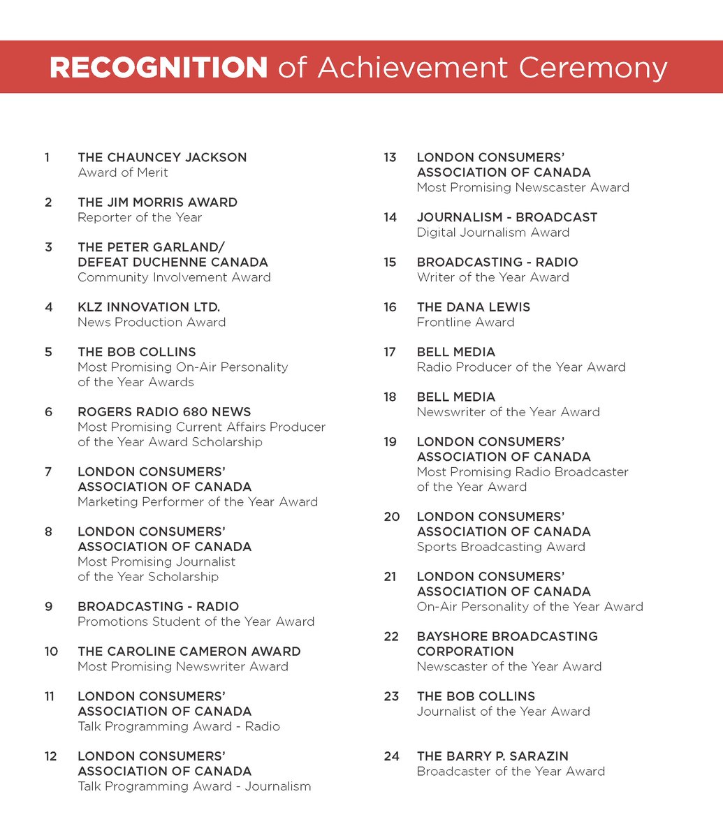 Awards were handed out and another great night at the 53rd Annual #FCRadioAwards. Tomorrow we will post all the winners and recap the amazing evening celebrating student success and excellence. <a href="/RadioFC78/">Radio Broadcasting</a> <a href="/JournalismFC78/">Broadcast Journalism</a> <a href="/FanshaweCollege/">fanshawecollege</a> @mediafanshawe #LdnOnt