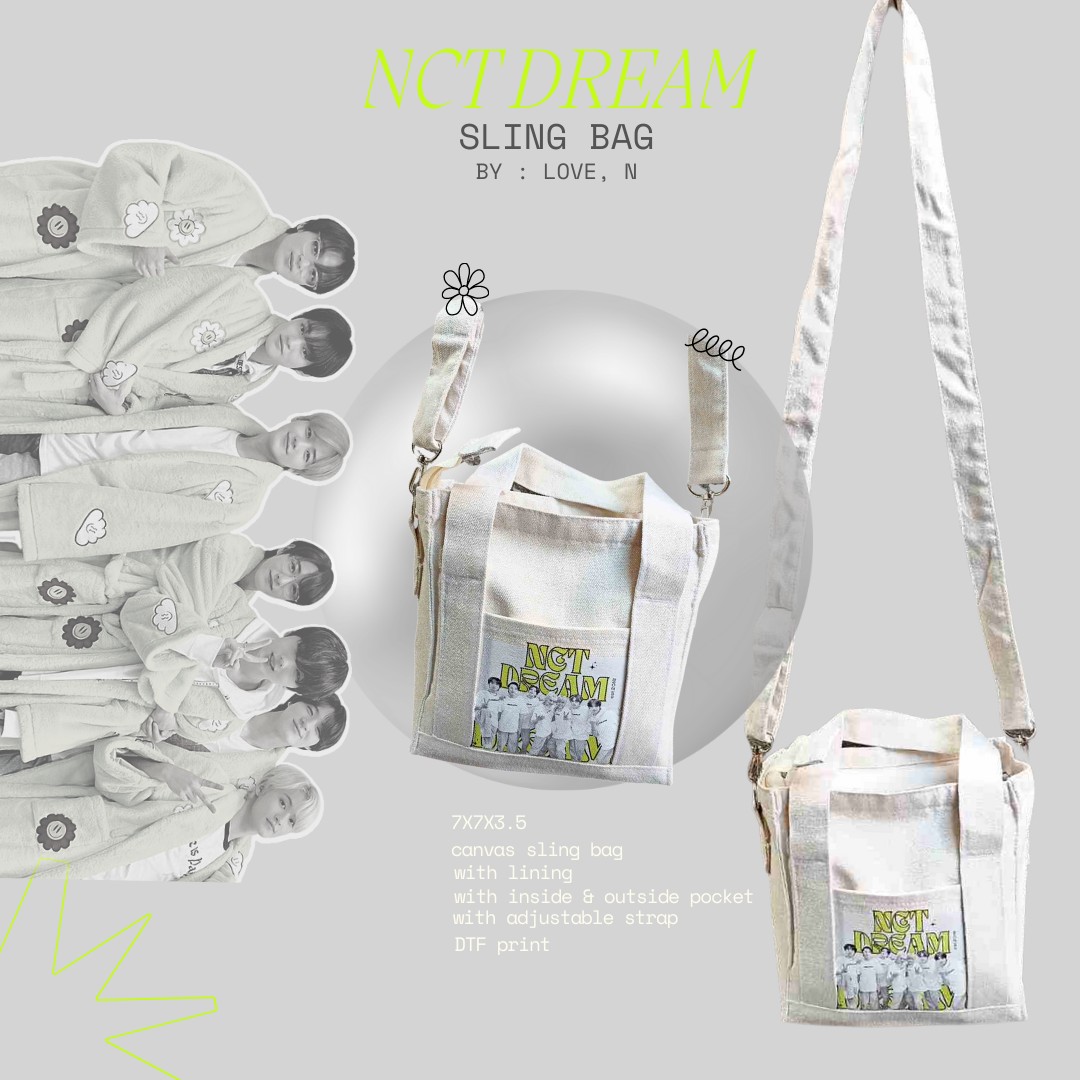 NCT DREAM BAGS 🤍💚
— nct dream , mahae tsuno bag
— nct dream sling box type bag

—  355php - 380php

hi dreamzens,
they are now available in SHOPEE  : )

#TDS2inMNL
#THEDREAMSHOW2_in_MANILA 
⌗ wts nct dream blue haechan chenle jaemin renjun jisung jeno mark tds2 manilaph