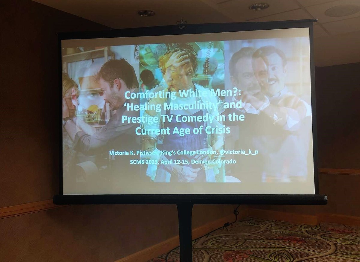 victoria_k_p's tweet image. What an awesome 4 days at #SCMS2023! Heard so many fantastic papers &amp;amp; I&apos;m over the moon to have been part of the lineup yesterday - really enjoyed presenting on fraught healing masculinity in Barry🕳 The Bear🍽 &amp;amp; Ted Lasso⚽ Thanks @SCMStudies &amp;amp; thank you Denver! #SCMS23