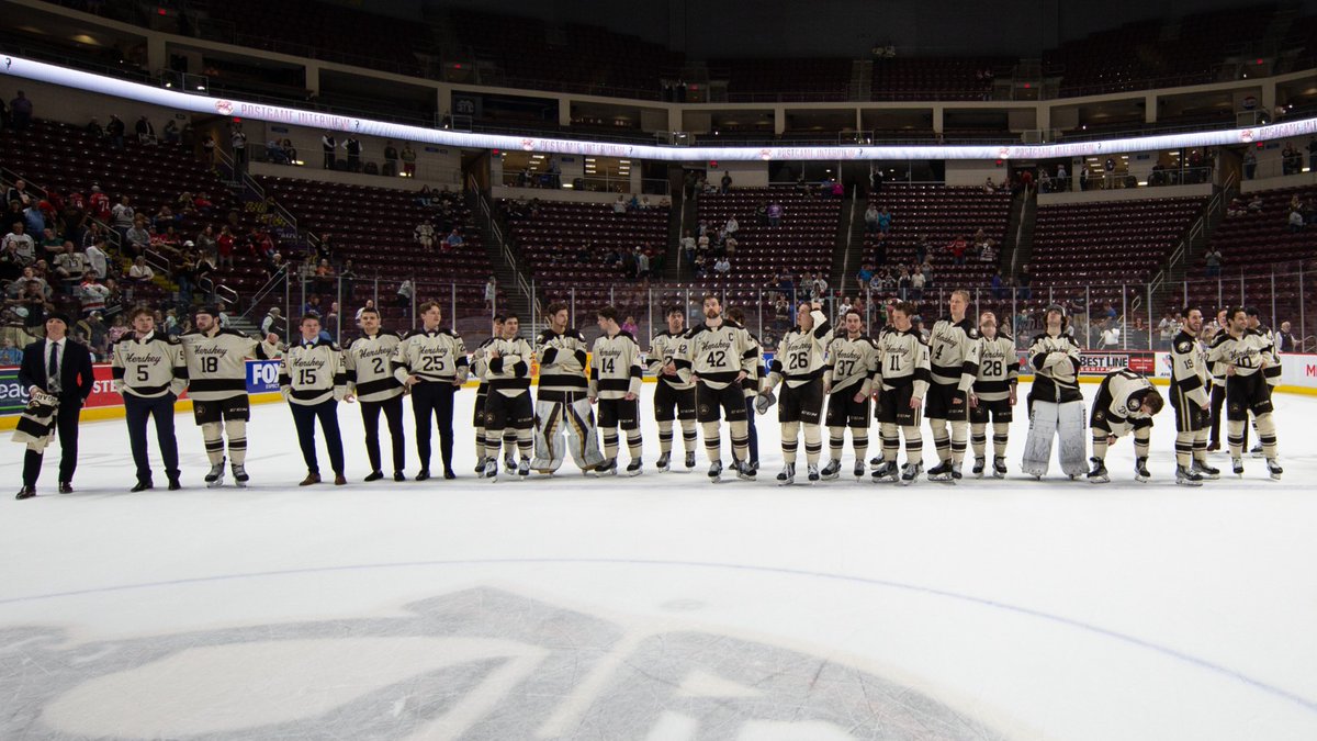 X Hershey Bears on Twitter "With tonight's win, the Bears finished
