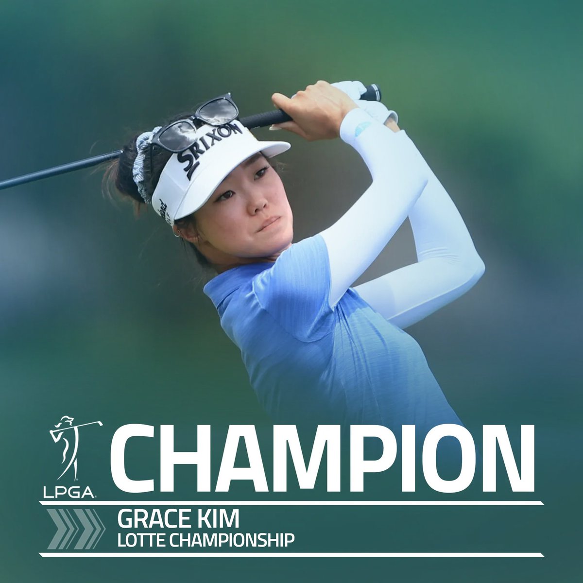 LPGA's tweet image. Welcome to the LPGA Tour Winner Circle! 🏆

Grace Kim wins the 2023 LOTTE Championship presented by Hoakalei